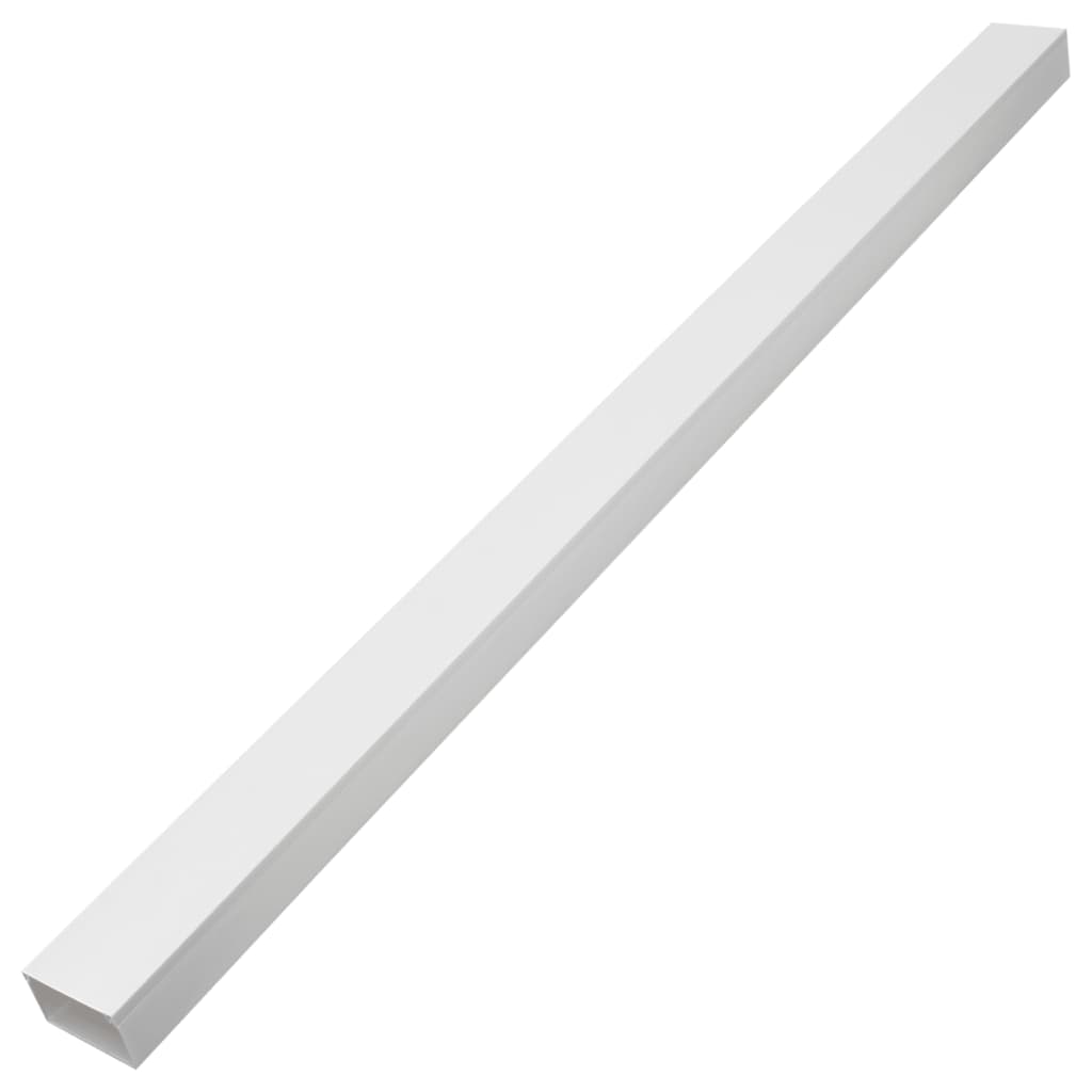 vidaXL Goulotte de câble auto-adhésive 60x60 mm 30 m PVC