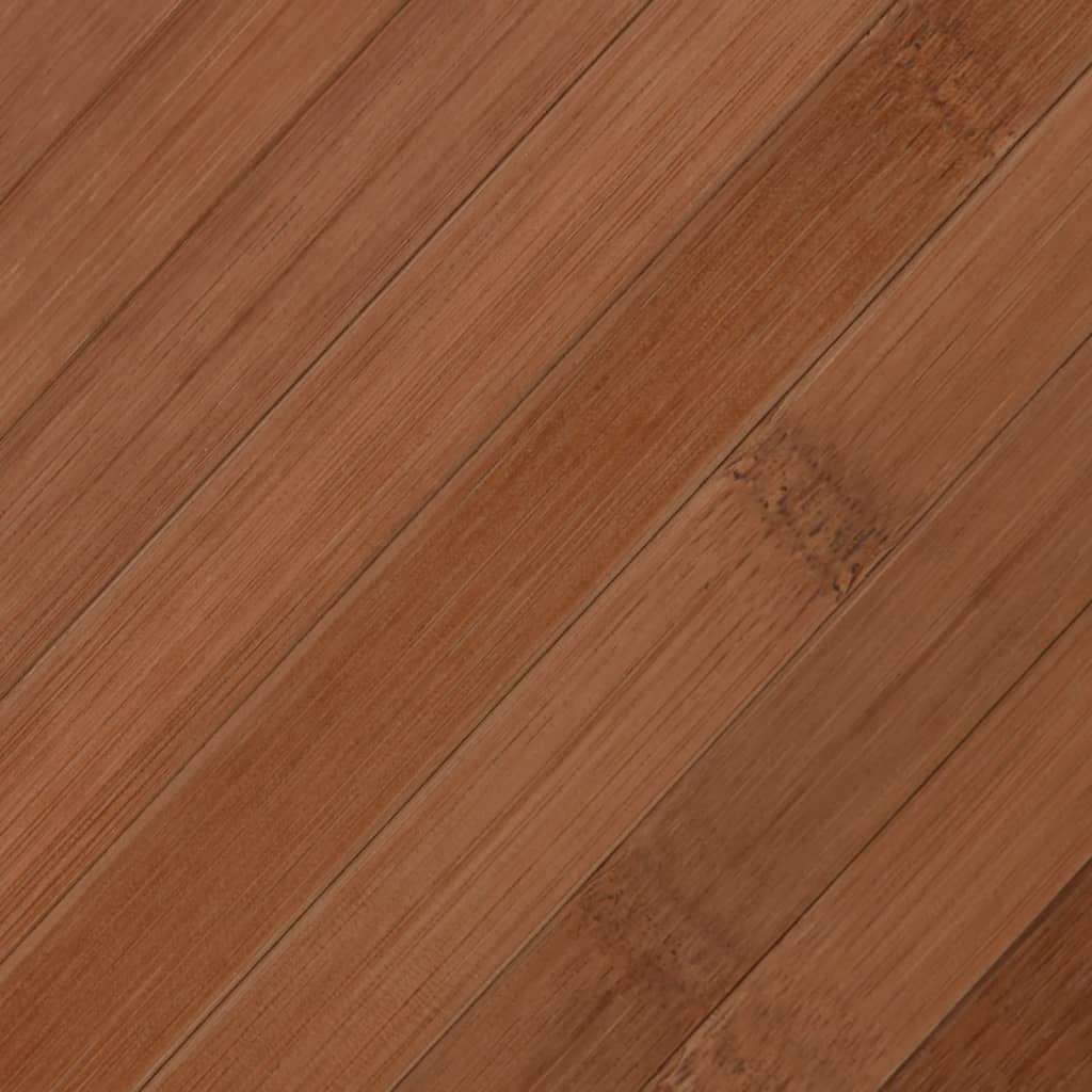 vidaXL Tapis rectangulaire marron 60x300 cm bambou