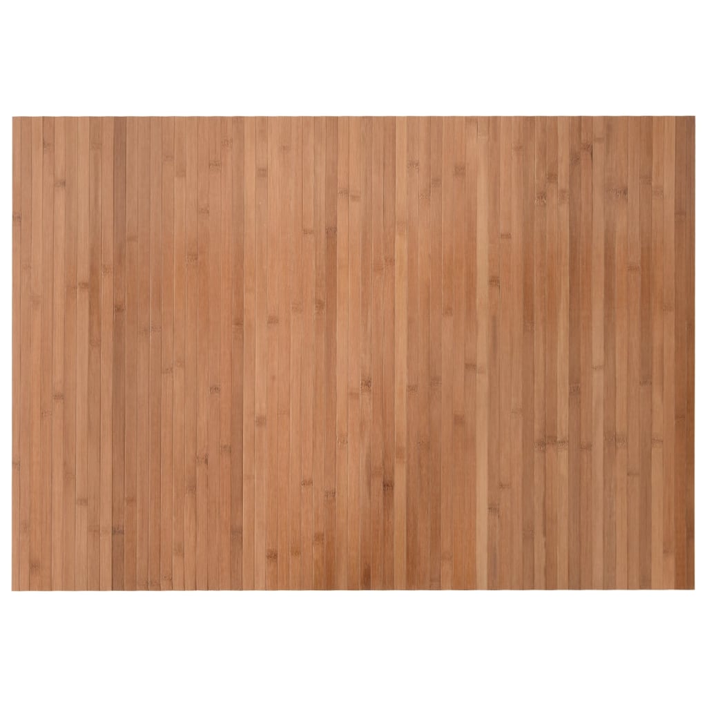 vidaXL Tapis rectangulaire naturel 70x100 cm bambou