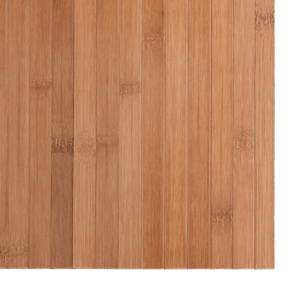 vidaXL Tapis rectangulaire naturel 70x100 cm bambou