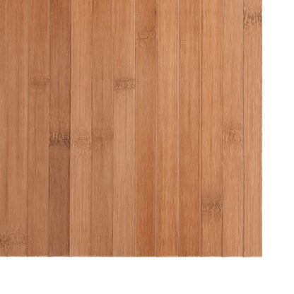 vidaXL Tapis rectangulaire naturel 70x100 cm bambou