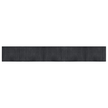 vidaXL Tapis rectangulaire gris 70x500 cm bambou