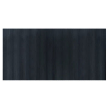 vidaXL Tapis rectangulaire gris 100x200 cm bambou