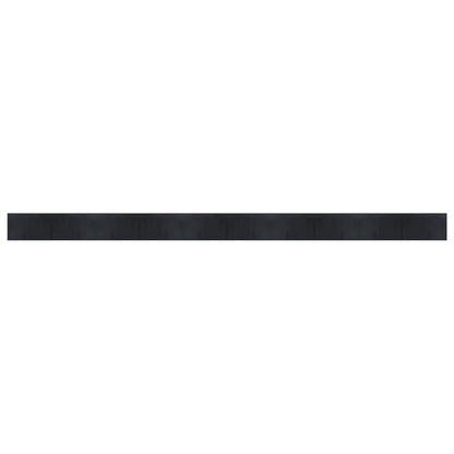 vidaXL Tapis rectangulaire noir 60x1000 cm bambou
