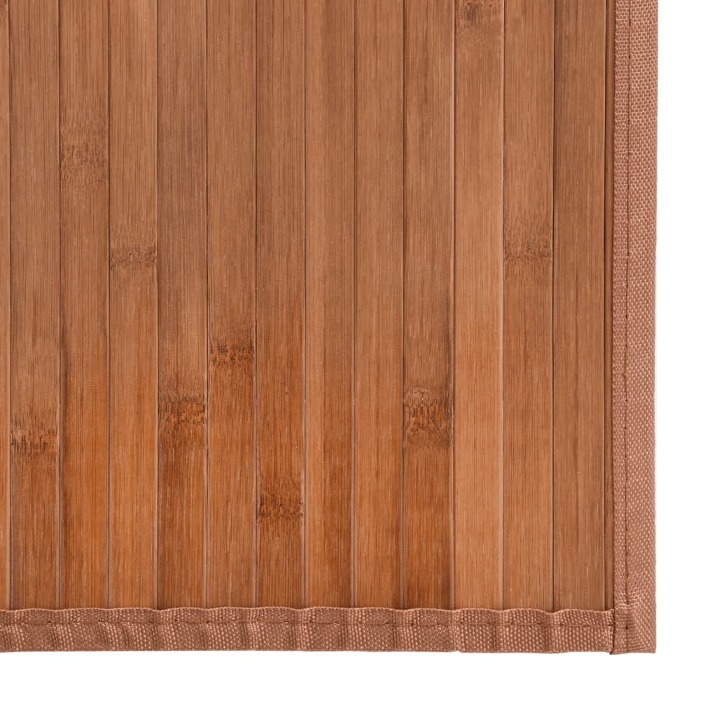 vidaXL Tapis rectangulaire naturel 60x1000 cm bambou