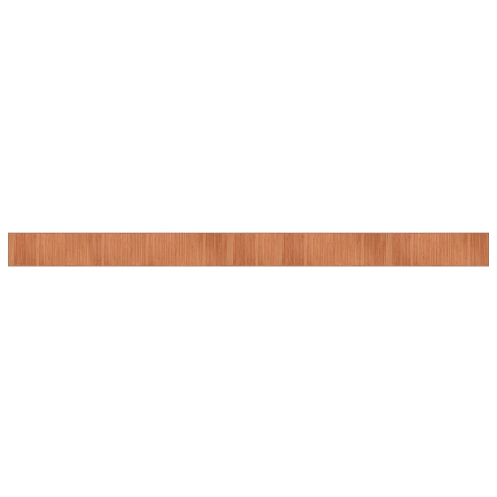 vidaXL Tapis rectangulaire marron 70x1000 cm bambou
