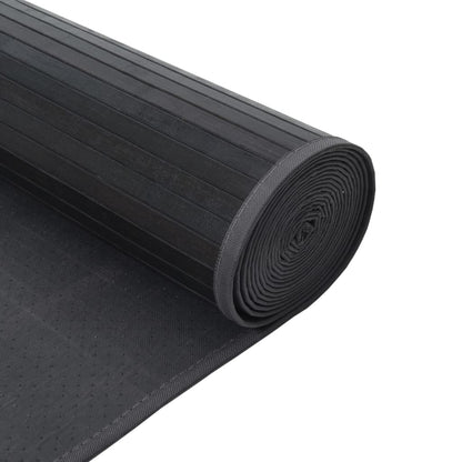 vidaXL Tapis rectangulaire gris 70x1000 cm bambou