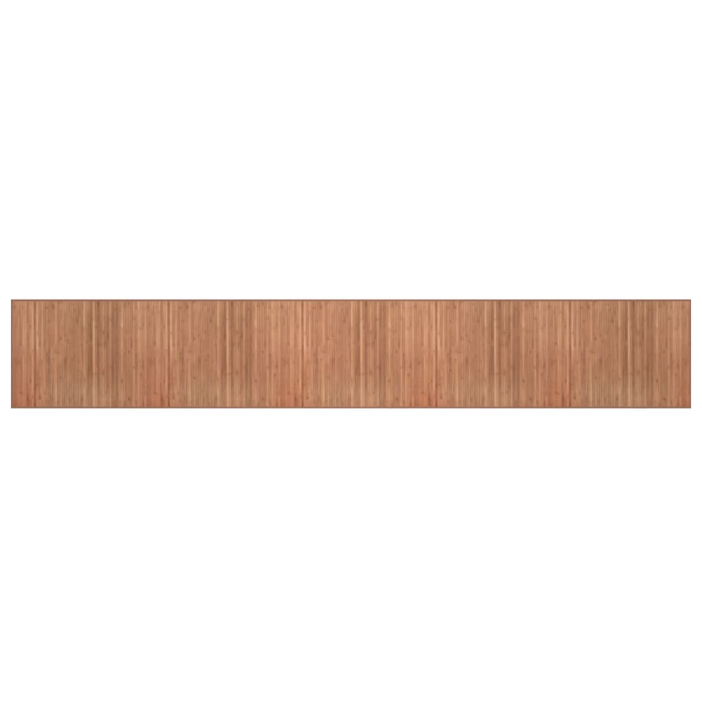 vidaXL Tapis rectangulaire naturel 80x1000 cm bambou