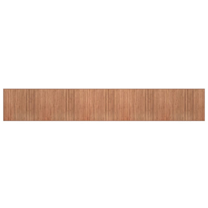 vidaXL Tapis rectangulaire naturel 80x1000 cm bambou