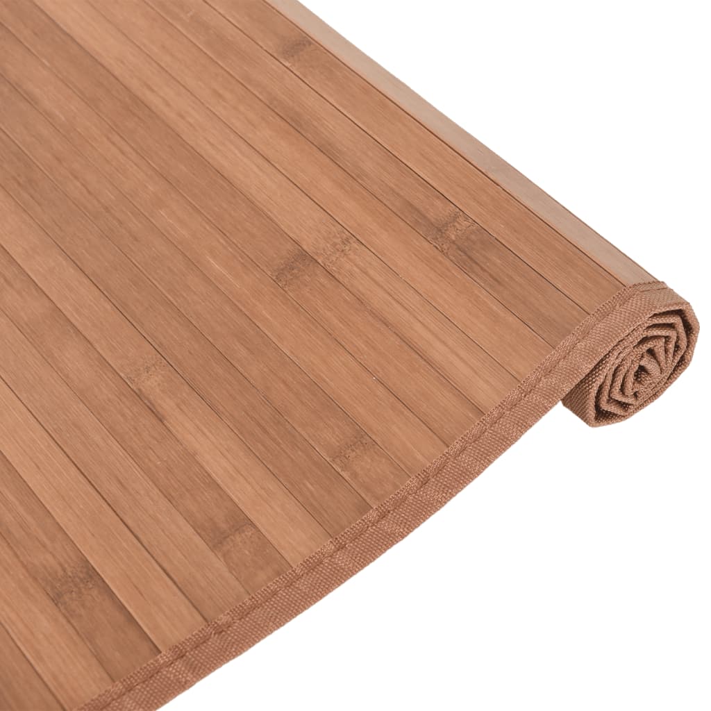 vidaXL Tapis rectangulaire naturel 80x1000 cm bambou