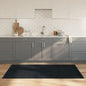 vidaXL Tapis rectangulaire gris 100x200 cm bambou