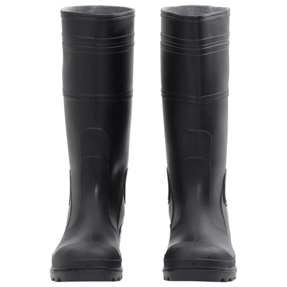 vidaXL Bottes de pluie noir taille 42 PVC