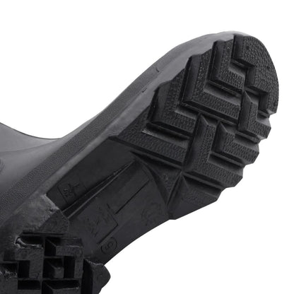 vidaXL Bottes de pluie noir taille 42 PVC