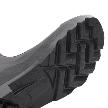 vidaXL Bottes de pluie noir taille 44 PVC