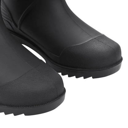 vidaXL Bottes de pluie noir taille 38 PVC