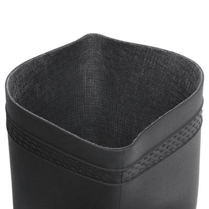 vidaXL Bottes de pluie noir taille 39 PVC