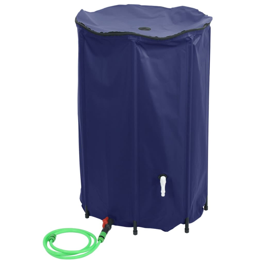 vidaXL Réservoir d'eau avec robinet pliable 1000 L PVC