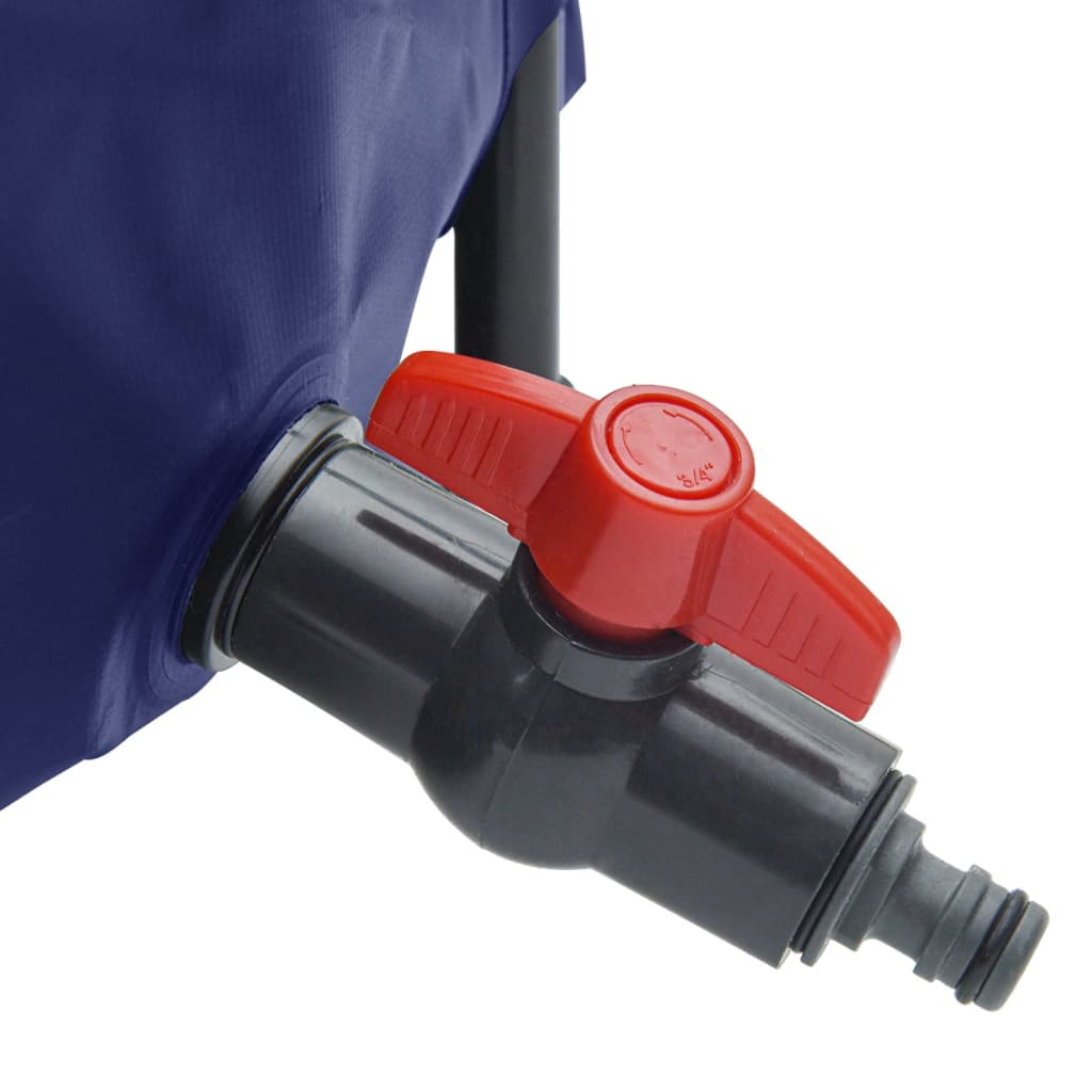 vidaXL Réservoir d'eau avec robinet pliable 1000 L PVC