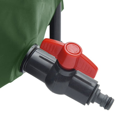 vidaXL Réservoir d'eau avec robinet pliable 100 L PVC