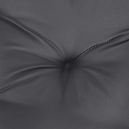 vidaXL Coussins de chaise à dossier haut lot de 4 anthracite