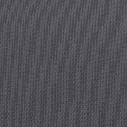 vidaXL Coussins de chaise à dossier haut lot de 4 anthracite