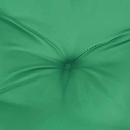 vidaXL Coussins de chaise à dossier haut lot de 2 vert tissu oxford