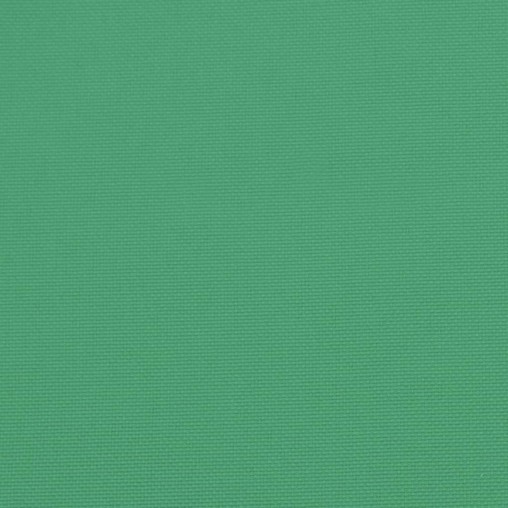vidaXL Coussins de chaise à dossier haut lot de 2 vert tissu oxford