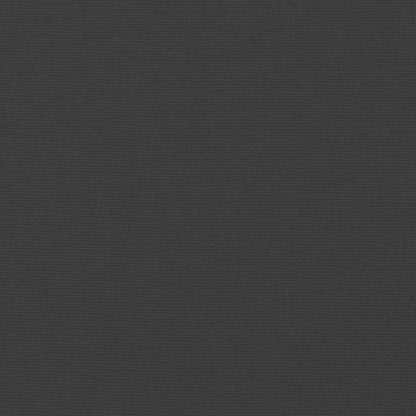 vidaXL Coussins de chaise à dossier haut lot de 2 noir tissu oxford