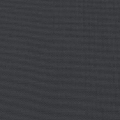 vidaXL Coussins de chaise à dossier bas lot de 6 noir tissu oxford