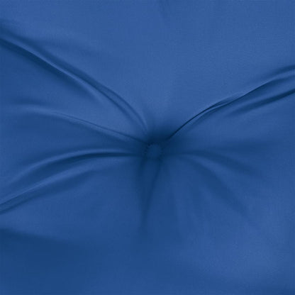 vidaXL Coussins de chaise à dossier bas lot de 6 bleu royal