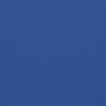 vidaXL Coussins de chaise à dossier bas lot de 6 bleu royal