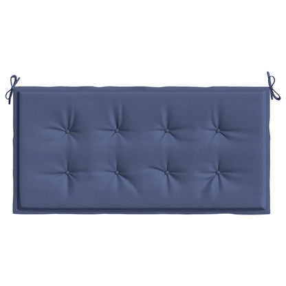 vidaXL Coussin de banc de jardin bleu marine 120x50x3 cm tissu oxford