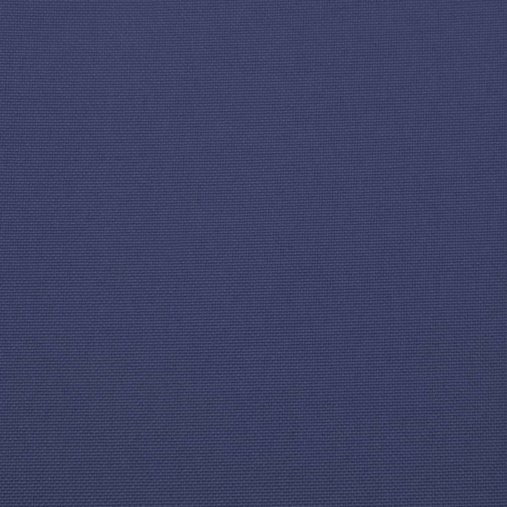 vidaXL Coussin de banc de jardin bleu marine 120x50x3 cm tissu oxford