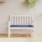 vidaXL Coussin de banc de jardin bleu marine 120x50x3 cm tissu oxford
