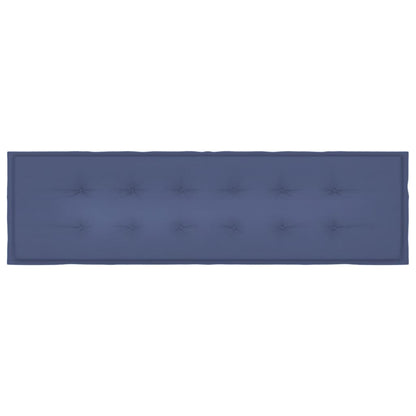 vidaXL Coussin de banc de jardin bleu marine 180x50x3 cm tissu oxford