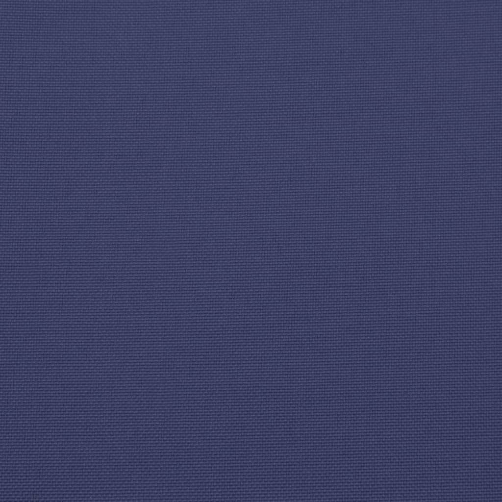 vidaXL Coussin de banc de jardin bleu marine 150x50x7 cm tissu oxford