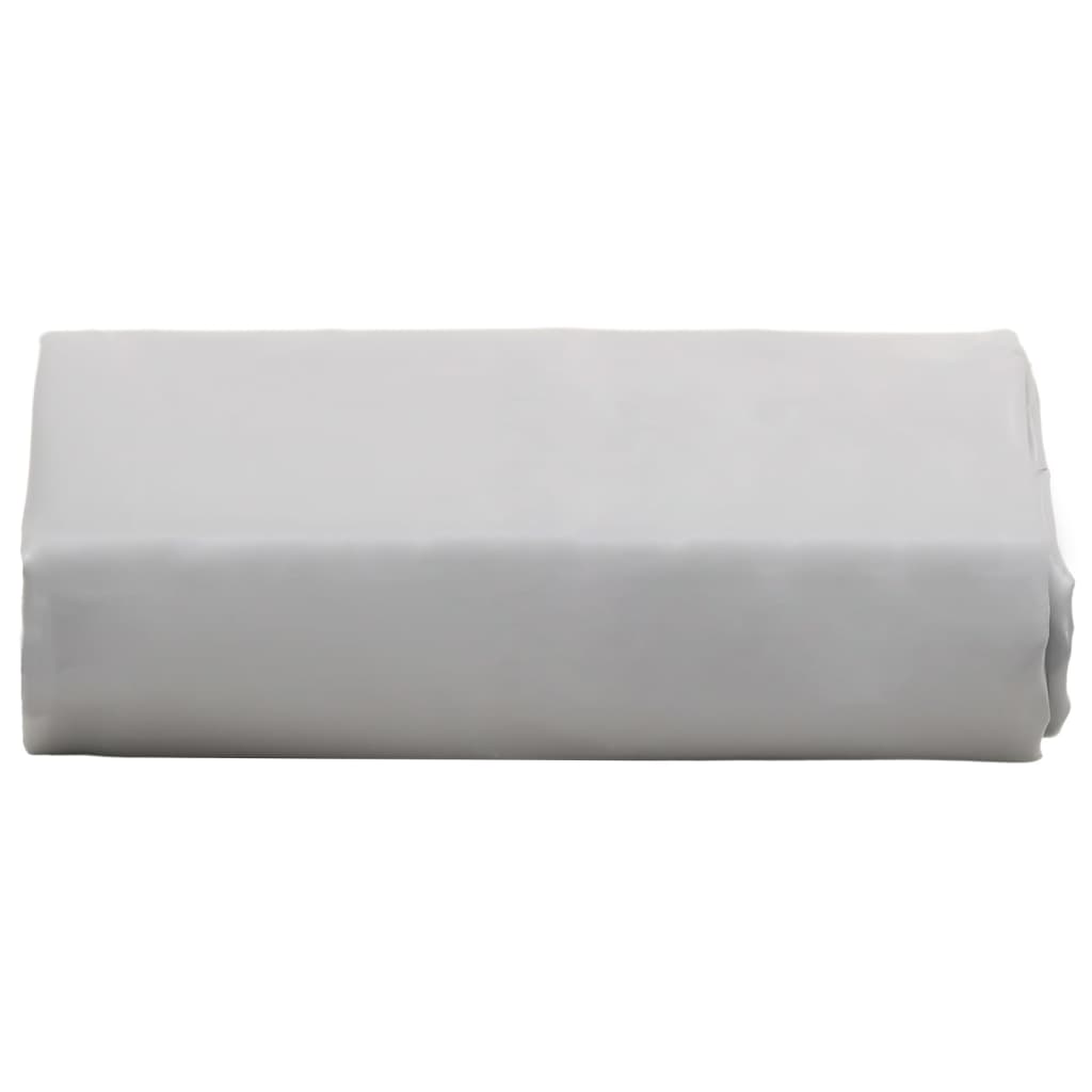 vidaXL Bâche gris 1x2,5 m 650 g/m²