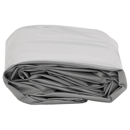vidaXL Bâche gris 1x2,5 m 650 g/m²