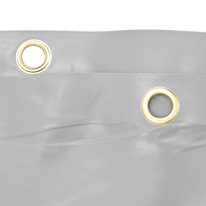 vidaXL Bâche gris 5x8 m 650 g/m²
