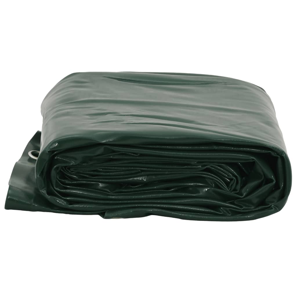 vidaXL Bâche vert 1x2,5 m 650 g/m²