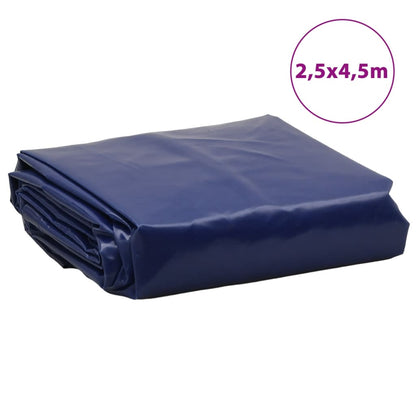 vidaXL Bâche bleu 2,5x4,5 m 650 g/m²