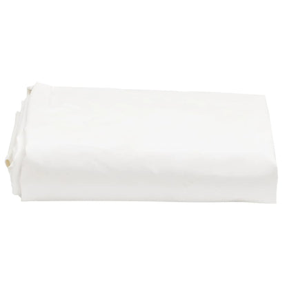 vidaXL Bâche blanc 1x2,5 m 650 g/m²