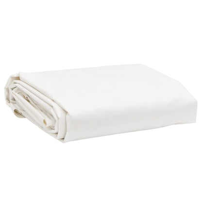 vidaXL Bâche blanc 1,5x2,5 m 650 g/m²