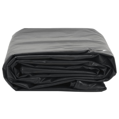 vidaXL Bâche noir 1x2,5 m 650 g/m²