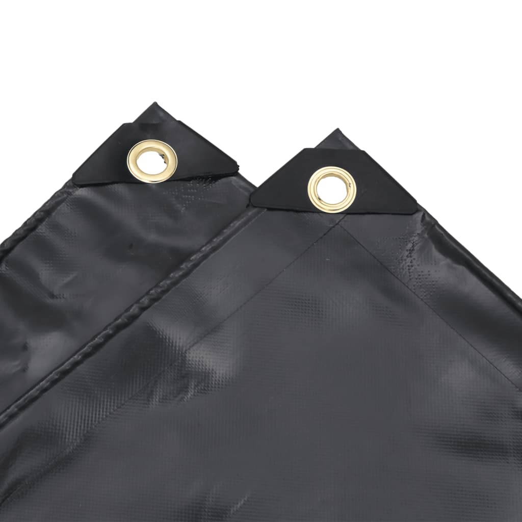 vidaXL Bâche anthracite 1,5x20 m 650 g/m²