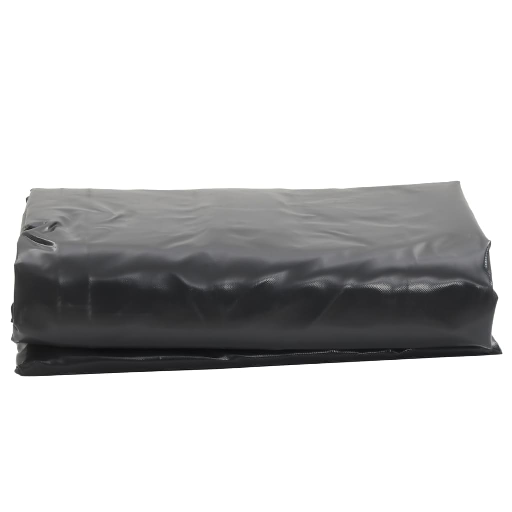 vidaXL Bâche anthracite 5x6 m 600 g/m²