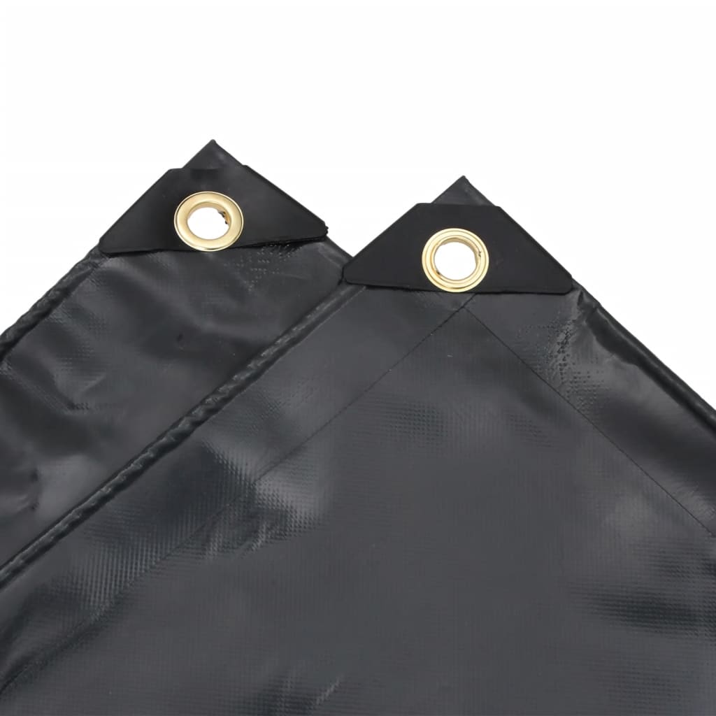 vidaXL Bâche anthracite 5x6 m 600 g/m²