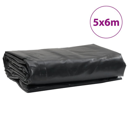 vidaXL Bâche anthracite 5x6 m 600 g/m²