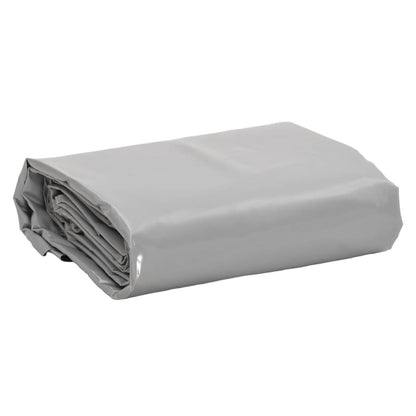 vidaXL Bâche gris 2,5x3,5 m 650 g/m²