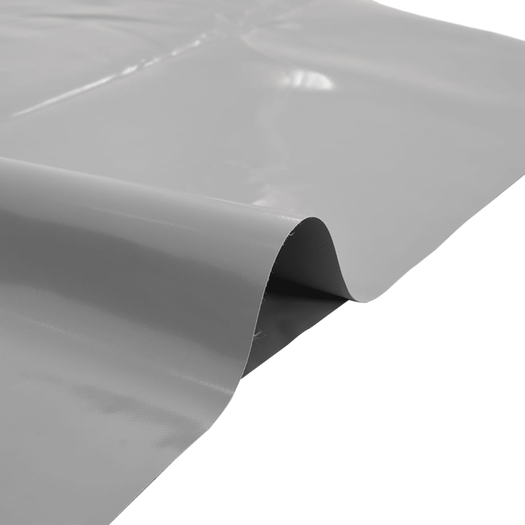 vidaXL Bâche gris 2,5x3,5 m 650 g/m²